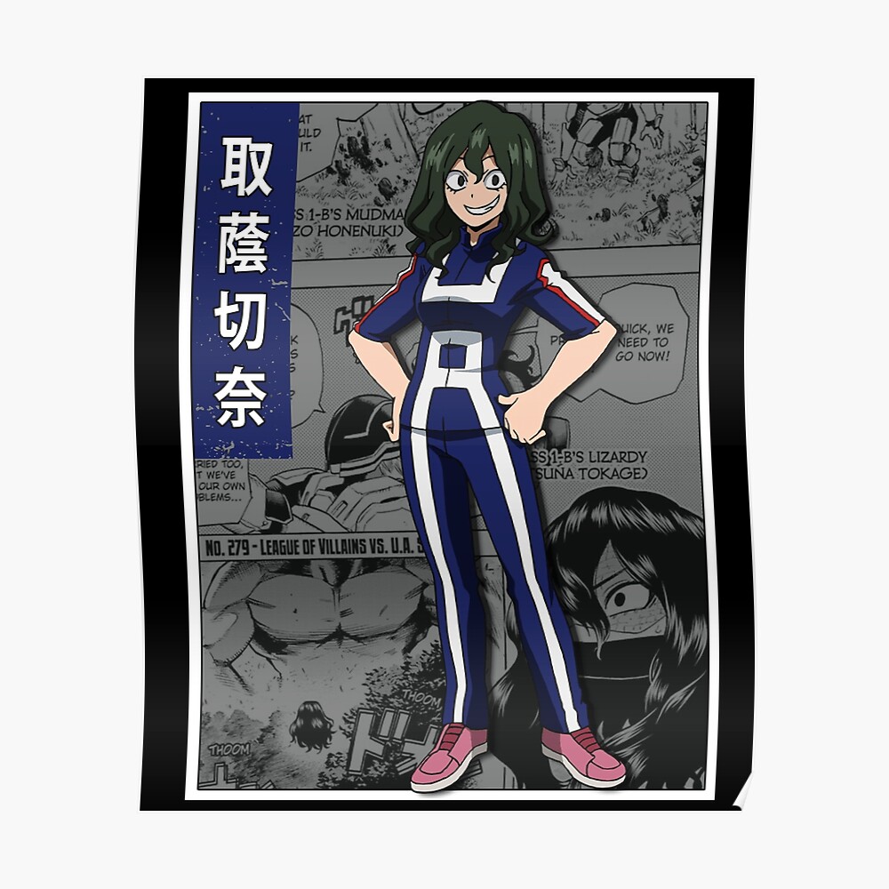 My Hero Design Academia Anime Series Love Setsuna Tokage Sticker For Sale By Bonitaadam7 Redbubble