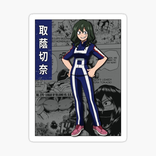 My Hero Design Academia Anime Series Love Setsuna Tokage Sticker By Bonitaadam7 Redbubble