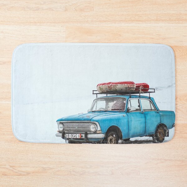 Item preview, car on a snowy road designed and sold by DOKU_TEAM SHIRT.