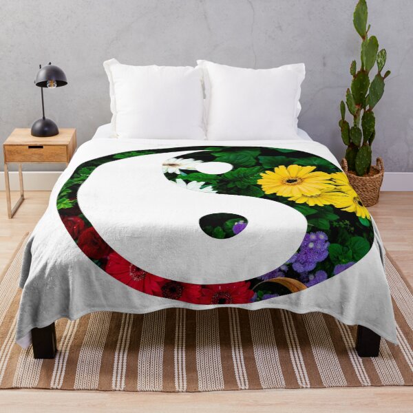 Item preview, Yin and Yang floral design designed and sold by shellyrob.