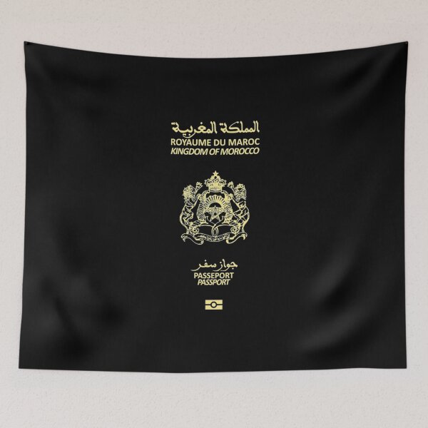 Item preview, Maroc T-ShirtKingdom of Morocco, Revisited Passport, Moroccan Culture, Al Maghrib. T-Shirt_by FrenchTee_ designed and sold by bibithuyVN.