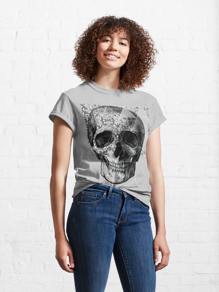 Alternate view of Dias de Los Geomuertos Classic T-Shirt