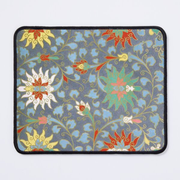 Item preview, Vintage Chinese Textile from Examples of Chinese ornament by Owen Jones (1867) designed and sold by Douglas E. Welch Design and Photography.