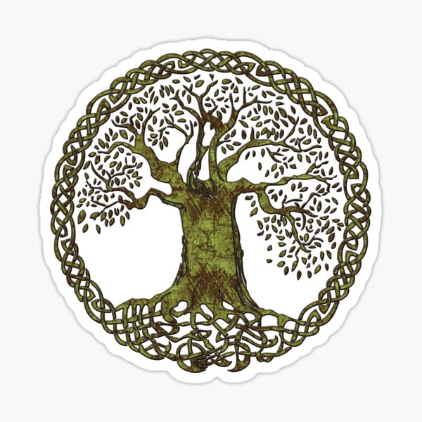 Celtic Tree Of Life Sticker for Sale by carlarmes