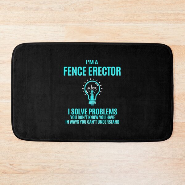 Item preview, Fence Erector T Shirt - Fence Erector I Solve Problems Gift Item Tee designed and sold by soldeokate.