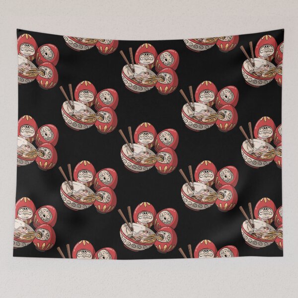 Item preview, Kawaii Japanese Anime Ramen Soup Bowl Otaku Kokeshi Daruma  designed and sold by DarnickSaarang.