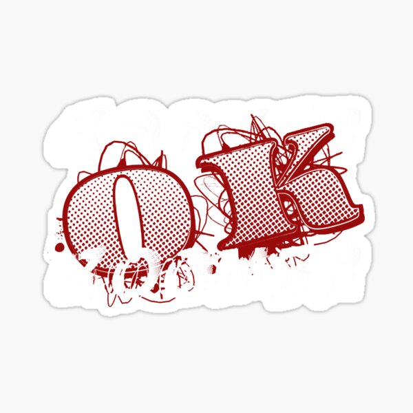 OK Zoomer urban millennial viral saying  Sticker