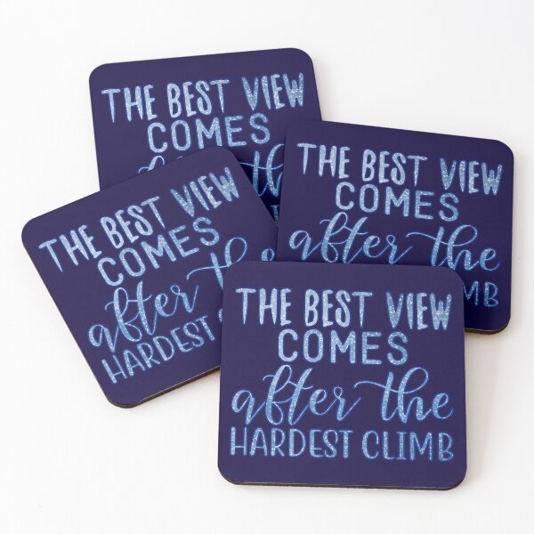 Item preview, The Best View Comes After The Hardest Climb designed and sold by goodguy53.