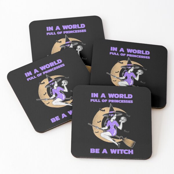 Item preview, In A World Full of Princesses Be A Witch designed and sold by LittleFlairTee.