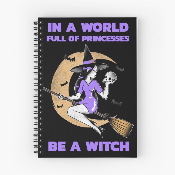 Item preview, In A World Full of Princesses Be A Witch designed and sold by LittleFlairTee.