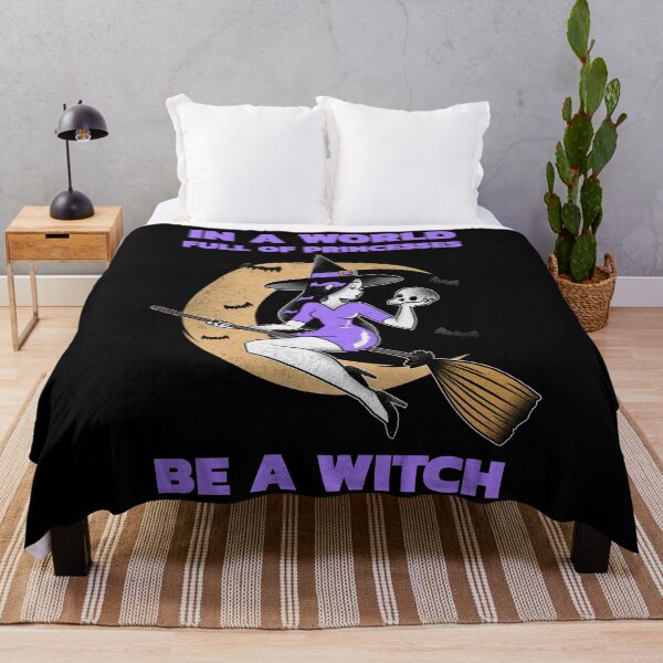 Item preview, In A World Full of Princesses Be A Witch designed and sold by LittleFlairTee.