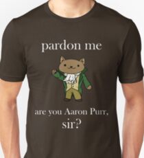 Alexander Hamilcat (White Text) Unisex T-Shirt