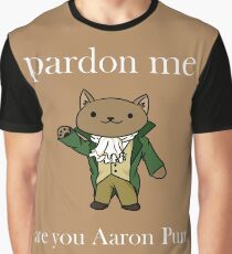 Alexander Hamilcat (White Text) Graphic T-Shirt