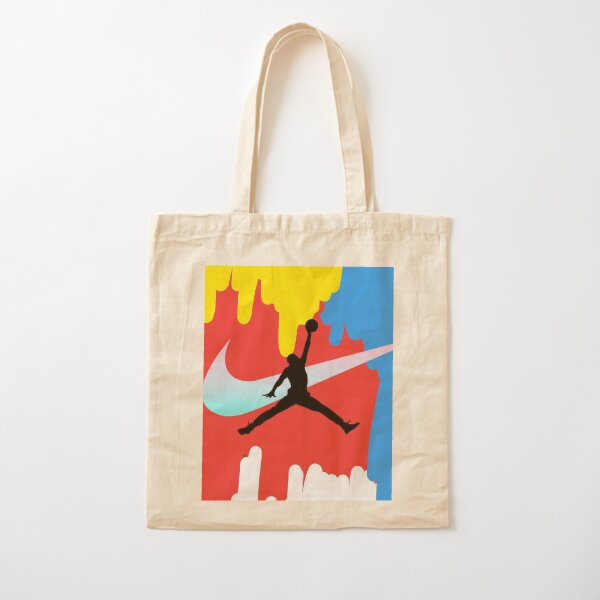 Michael Jordan CHICAGO BULLS PIXEL ART 16 Tote Bag