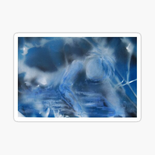 Waterworld by 'Donna Williams' Sticker