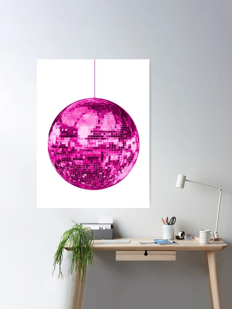 Pink Vintage Sparkling Disco Ball - NeatoShop