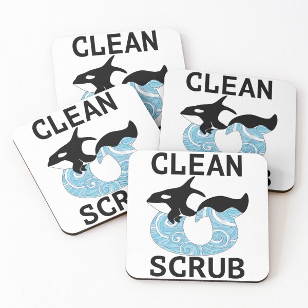 Item preview, Clean and Scrub of the C&S Union Killer Whale designed and sold by LumosLaine.