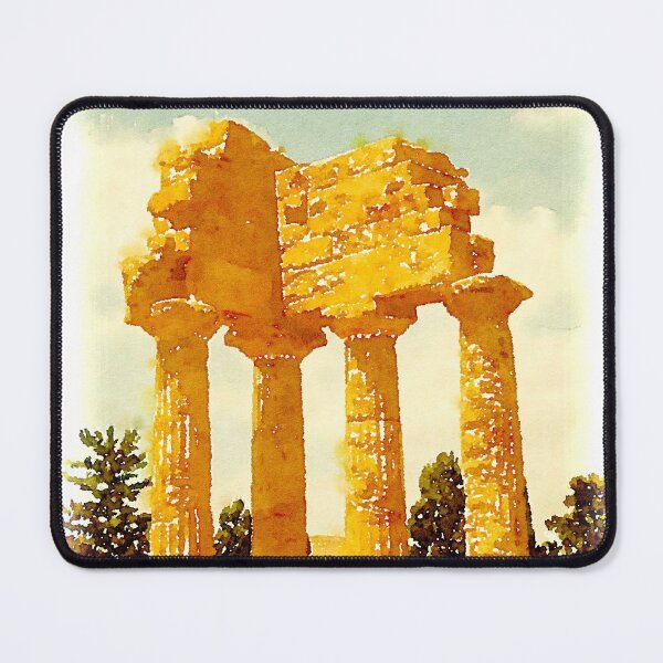 Item preview, Temple of Castor and Pollux, Valle dei Templi, Agrigento, Sicily, Italy designed and sold by Douglas E. Welch Design and Photography.