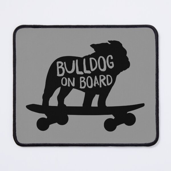 Item preview, Bulldog on Board | Cool Dog Riding A Skateboard designed and sold by Jenn Inashvili.