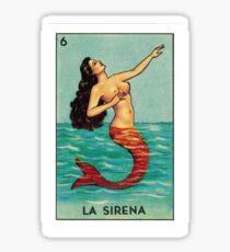 Loteria: La Sirena Sticker