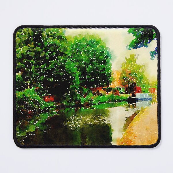 Item preview, Along the canal...Nottingham in Watercolor designed and sold by Douglas E. Welch Design and Photography.