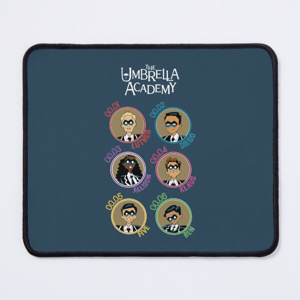 Item preview, UMBRELLA ACADEMY ALL CHARACTERS CARTOON COLORS designed and sold by kemcabi.