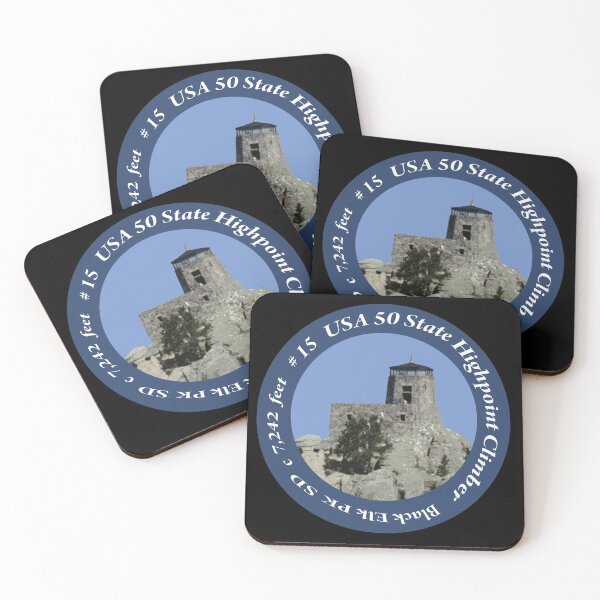 Item preview, Black Elk Peak SD 15 of 50 States Highpoint Climbers  designed and sold by janraydesigns.