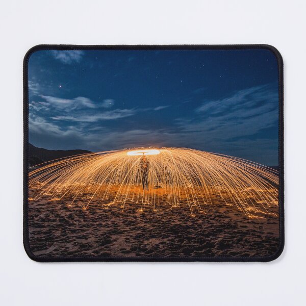 Item preview, Steel Wool Spinning at London Bridge, Portsea, Victoria, Australia. designed and sold by Vicki Walsh.
