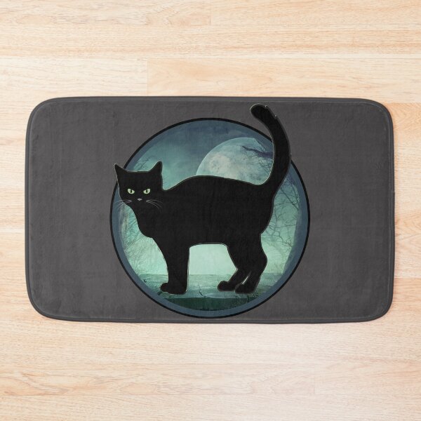 Item preview, Spooky Halloween Black Cat designed and sold by Designs By YL.