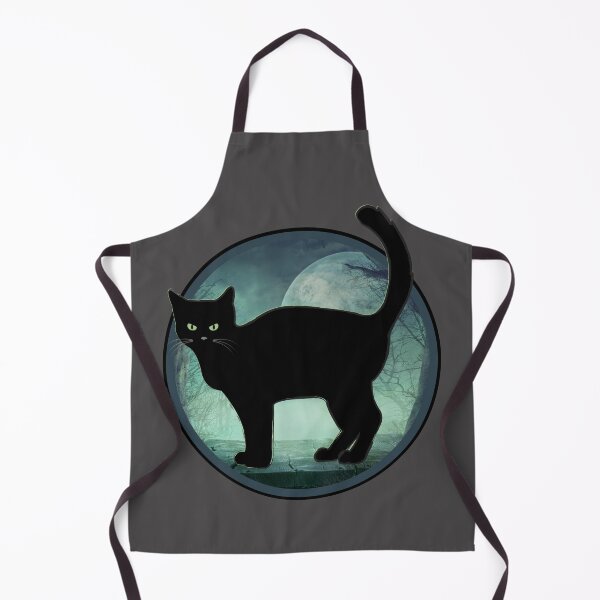 Item preview, Spooky Halloween Black Cat designed and sold by Designs By YL.