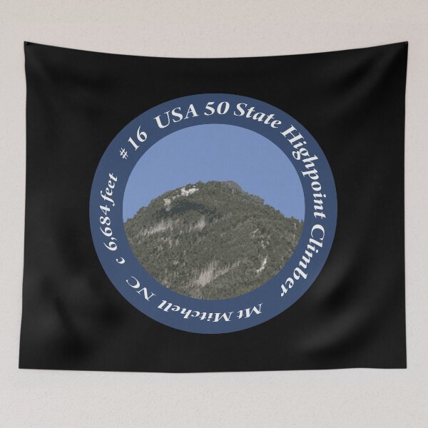Item preview, Mt Mitchell NC 16 of 50 States Highpoint Climbers  designed and sold by janraydesigns.