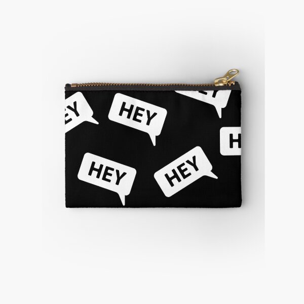 Item preview, Minimal black conversation Hey Tag designed and sold by LeonardCooray.
