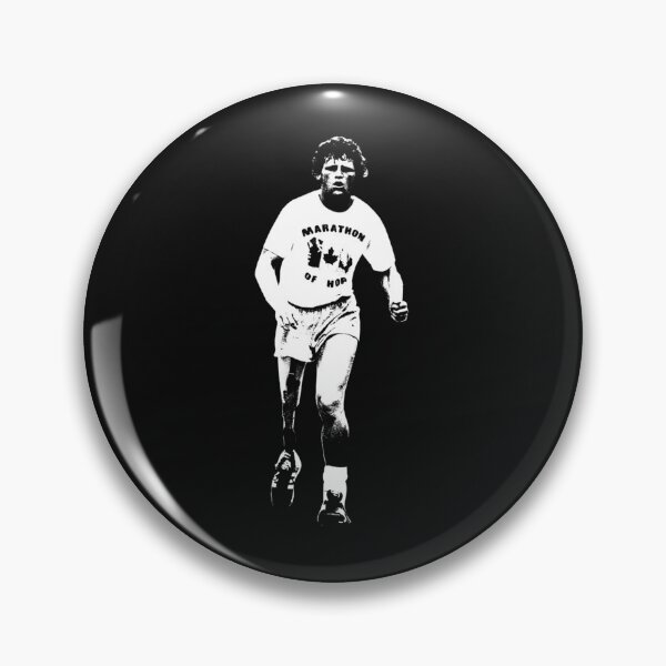 Item preview, Terry Fox - Keep Running - The White Stencil designed and sold by LumosLaine.