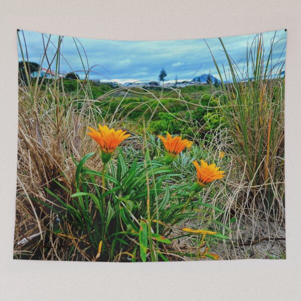 Item preview, ORANGE FLOWER MOUNT VIEW designed and sold by Steffi August.