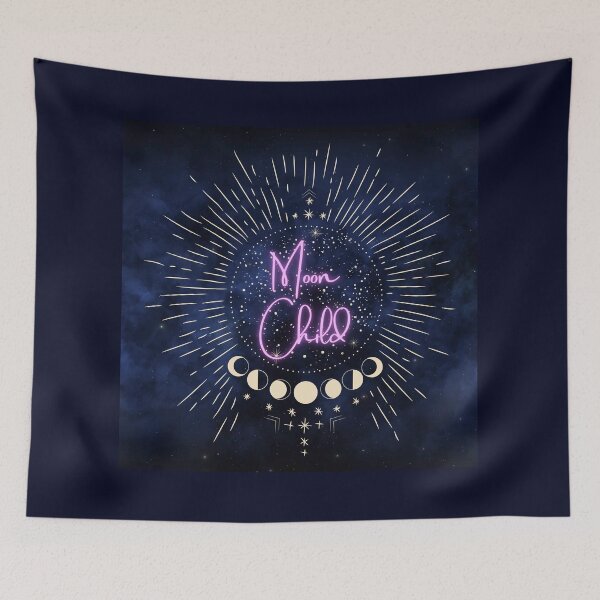 Item preview, Moon Child Star Celestial Beautiful Decal Pink designed and sold by TrashPandaCreative.