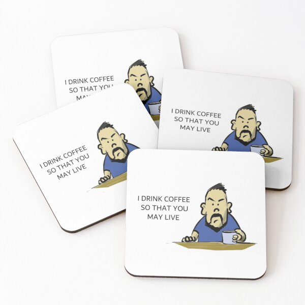 Item preview, Coffee Drinkers Memo designed and sold by Old Dad's Store.