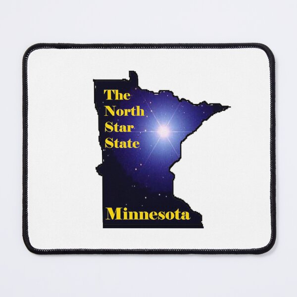 Item preview, Minnesota Map with State Nickname: The North Star State designed and sold by Havocgirl.