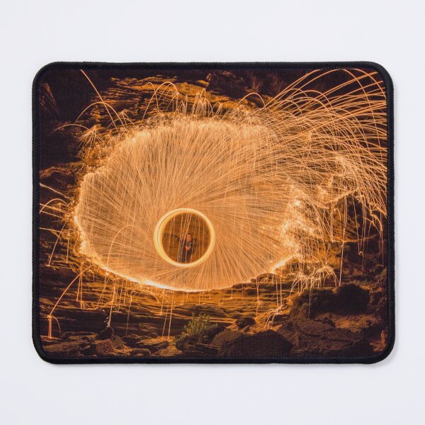 Item preview, Steel Wool Spinning at London Bridge, Portsea, Victoria, Australia. designed and sold by Vicki Walsh.