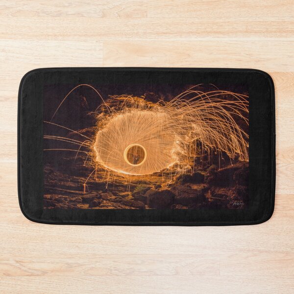 Item preview, Steel Wool Spinning at London Bridge, Portsea, Victoria, Australia. designed and sold by Vicki Walsh.