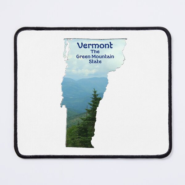 Item preview, Vermont Map with State Nickname:  The Green Mountain State designed and sold by Havocgirl.