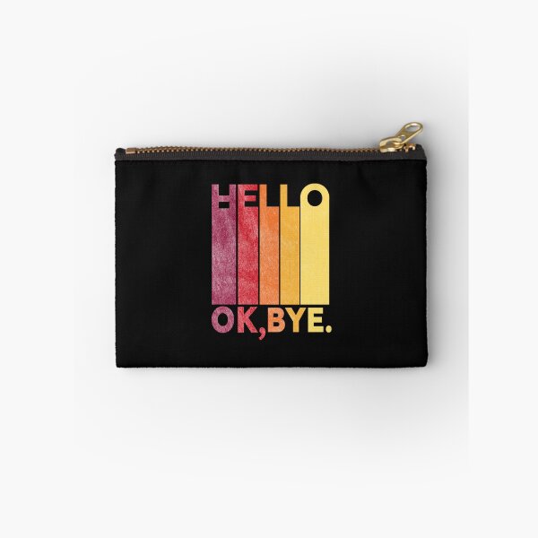 Item preview, Introvert Hello OK Bye - Distressed on Black designed and sold by dbyjane.