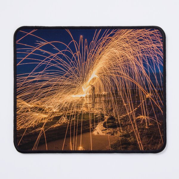 Item preview, Steel Wool Spinning at London Bridge, Portsea, Victoria, Australia. designed and sold by Vicki Walsh.