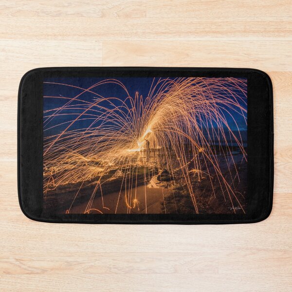 Item preview, Steel Wool Spinning at London Bridge, Portsea, Victoria, Australia. designed and sold by Vicki Walsh.