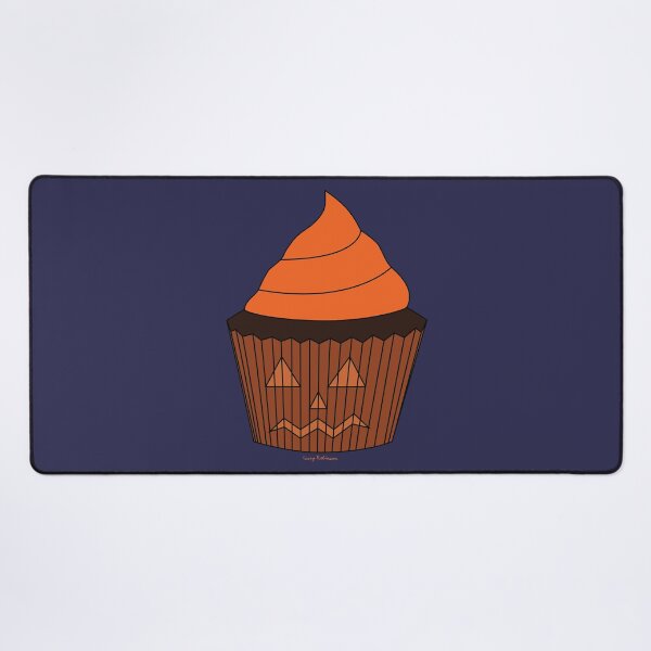 Item preview, Scared Jack-O-Lantern Cupcake designed and sold by Caseymakesart.