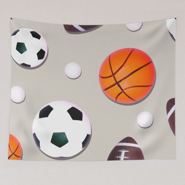 Item preview, Sports Basketball Baseball Soccer designed and sold by Designs24U.