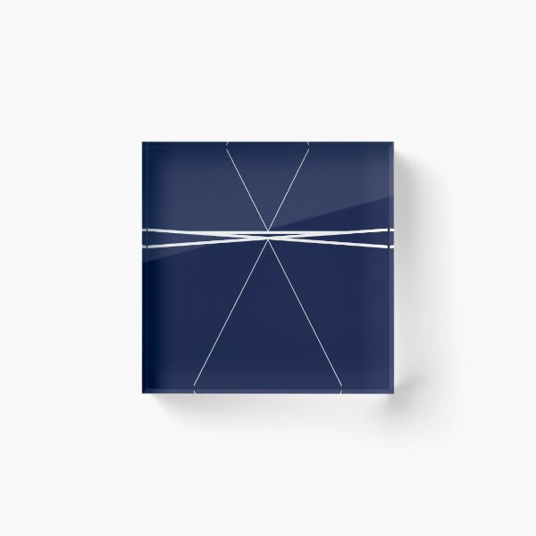 Item preview, Look at me in a princess cut skinny in navy background designed and sold by SueKnox.