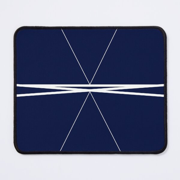 Item preview, Look at me in a princess cut skinny in navy background designed and sold by SueKnox.