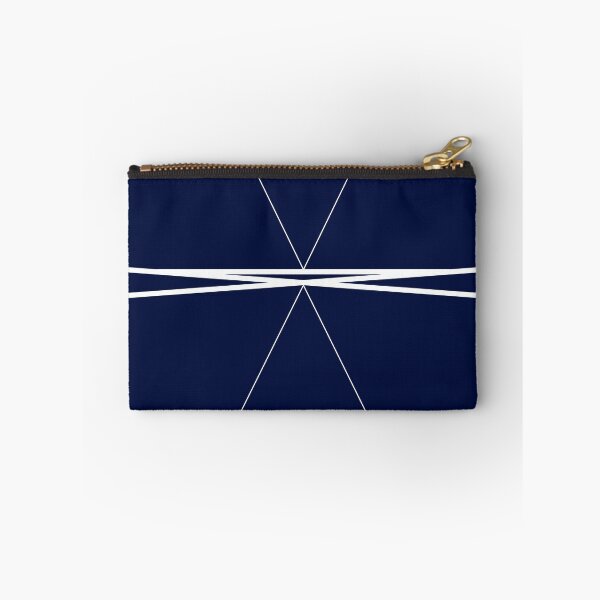 Item preview, Look at me in a princess cut skinny in navy background designed and sold by SueKnox.