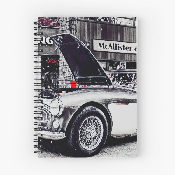 Item preview, Austin Healey in Black and White designed and sold by DigitalGen.