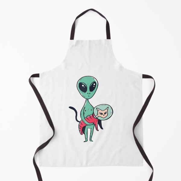 Item preview, Funny Alien - Cute Martian Cat Lover Outer Space designed and sold by JaniceRuthArts.